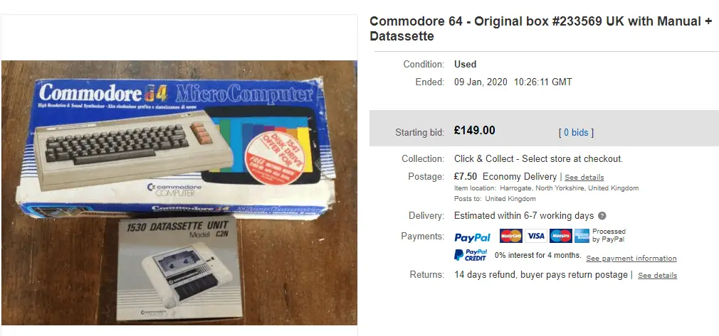 How Much Is A Commodore 64 Worth Today